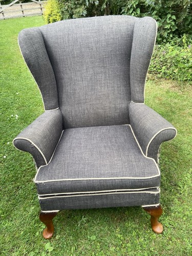 Wingback armchair queen anne - wingback,