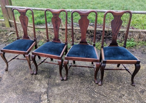 4antique cuban mahogany queen - cuban,