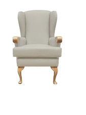Queen Anne Leg Wing Chair