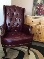 Chesterfield High Back Chair