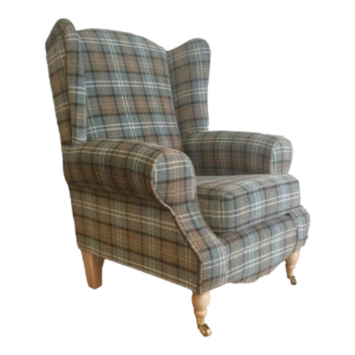Accent queen anne wing back - queen,
