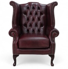 Queen Anne Italian Leather
