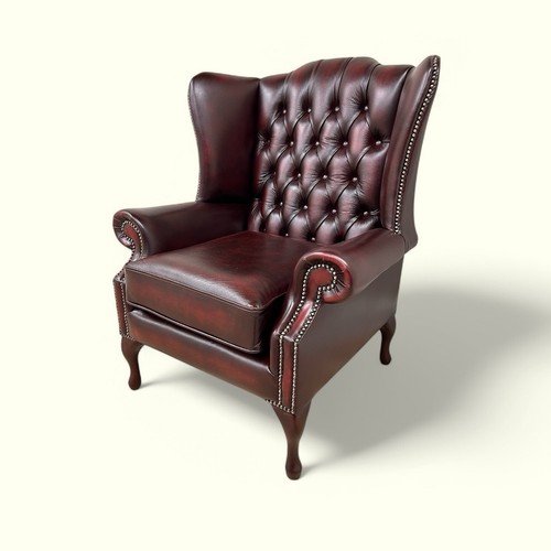 Classic queen anne wing chair - classic,