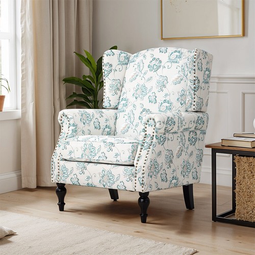Fireside armchair high - high, back