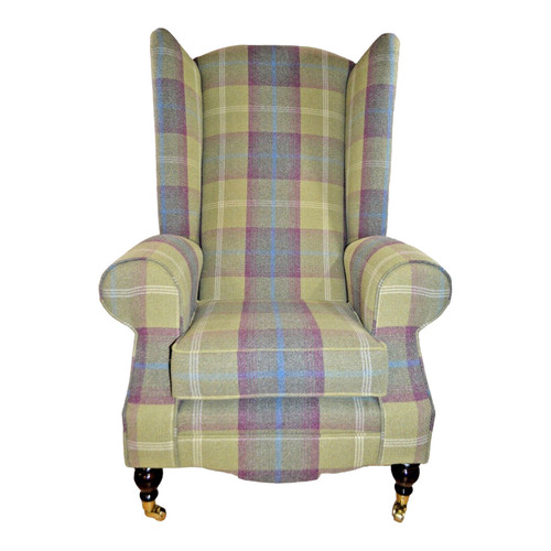 Wing back fireside queen anne - fireside,